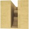 Ekena Millwork 4"W x 8"D x 4"H Wide Highland Rough Cedar Woodgrain TimberThane Corbel, Primed Tan CORUR04X08X04HLDRCPR - alternate 6
